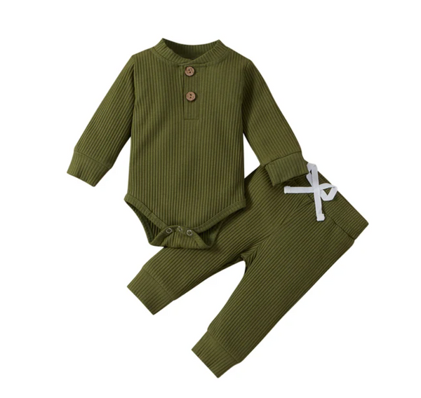 Army green two piece